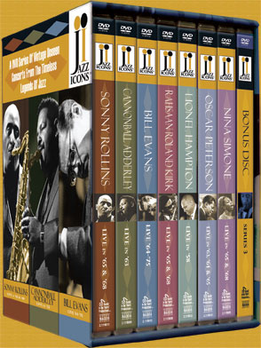 Jazz Icons Series 3 Box Set DVDs